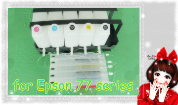 Les voitures sont for Epson 77 series Bulk Ink Supply System