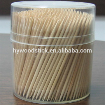 Lowest Price Strong Bamboo Dental Toothpick In Jar