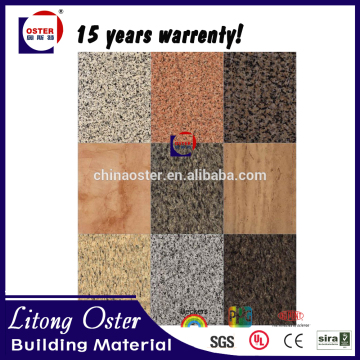 Granite stone wood texture aluminium composite panel acp
