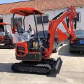 Pequeña excavadora 1.8ton 2ton mini excavador