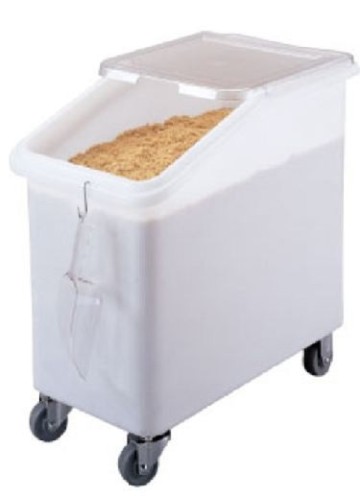 Mobile ingredient bins PP & PC rice bin flour bin