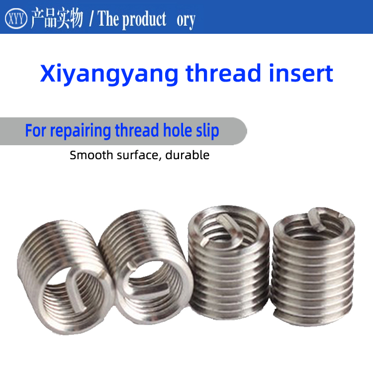 M1/2-13-1.5D Stainless Steel Wire Insert Custom Spiral Coil Repairing Aluminum Plastic ISO Certified 15mm Natural M2 M4 M22