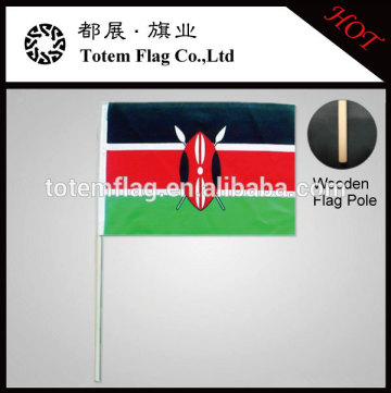 Kenya Hand Flag