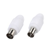 Male Female PAL 9.5mm TV Antenna Adapter