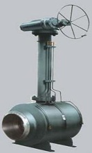 Extension Stem Trunnion Ball Valve