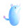 Inflatable Punching Bags Cartoon Animal Blow up Tumbler