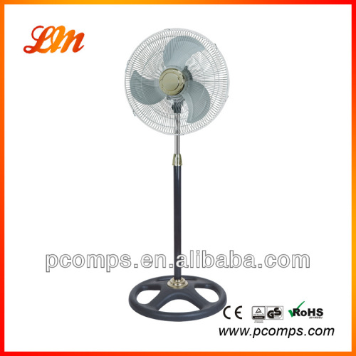 Professional Stand Fans with Round Base 220V