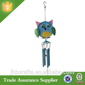 Metal bird wind chime