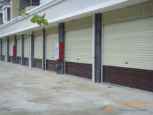 residential galvanized steel rolling shutter garage door/gate