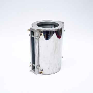 Cast aluminum heating ring for plastic machinery