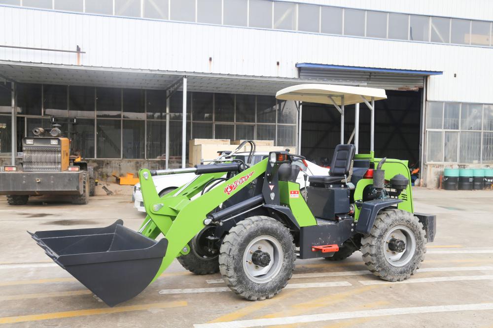 4x4 drive wheel loader mini tractor