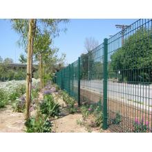 welded double wire fence