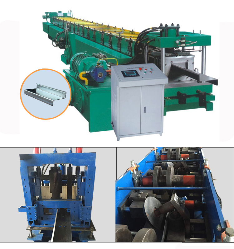 Rolling Steel C Channel Machine