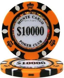 14g Casino Monte Carlo Clay Poker Chip