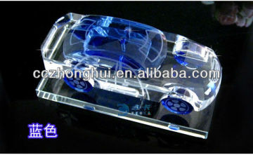 Blue Crystal Car Model, Crystal model