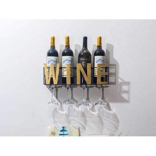 Wine Glasses Holder Storage Wall Mount Wine Rack