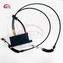Throttle Motor Governor Assembly with Double Cable for E312B 320B Stepper Governor Speed Gas Accelerator Parts