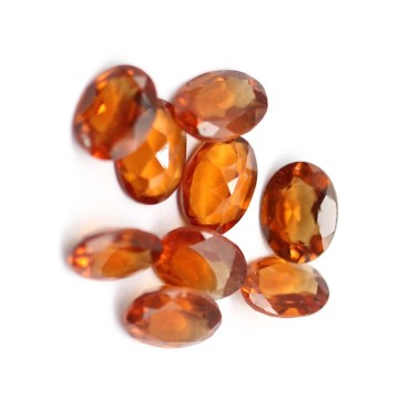 Fanta Stone Orange Garnet Oval Cut Loose Gemstone