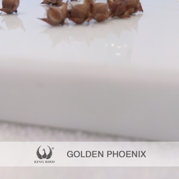 White Artificial marble phoenix stone polished jade nano 1