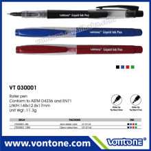 EN71 and ASTM Certificate liquid ink roller pen,free ink roller pen