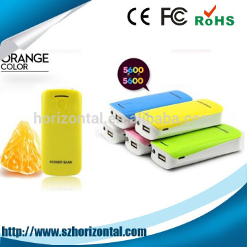 Competitive power bank logo ,OEM mobile phone 5200mah power bank with led light ,free logo power bank