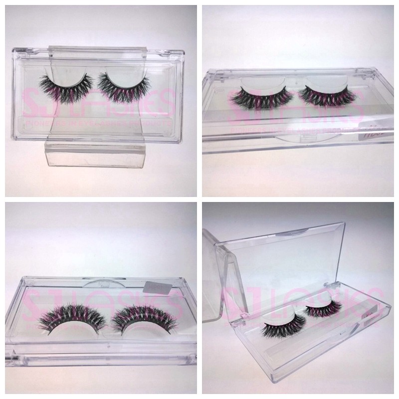 Private Label/Custom Packaging 3D Multi Real Mink Strip/False Eyelashes