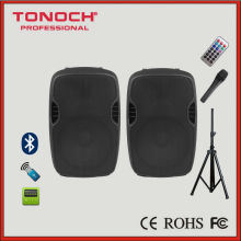 12 Inch Professional Active Speaker Box Set with Tripods