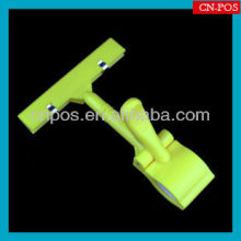 supermarket pop clip sign holder for hanging