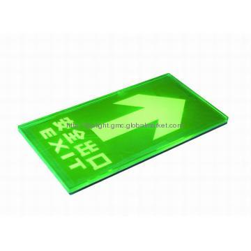 Luminescent exit signs