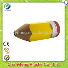 Hot custom printed promotional gift,Pencil squeeze stress ball