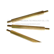 cooper high precision isolation column hexagonal pillar screws with double thread customization