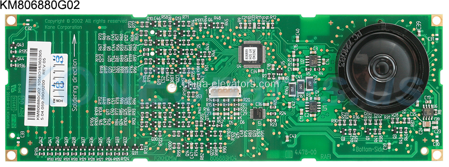 KM806880G02 KONE LIFT F2KHDMW DOT MATRIX BOARD