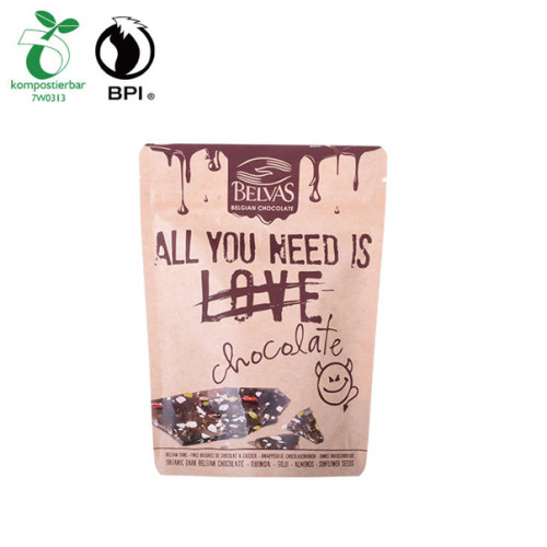 Stand Up Food Packaging Pouches For Chocolate