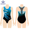 Sublimated sleeveless training leotards