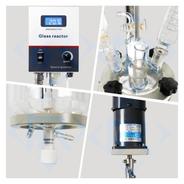 Reffull Distillation Ammonia Двухслойный стеклянный реактор