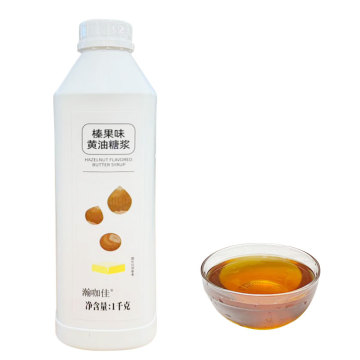 Best-Selling Hazelnut Flavored Syrup Pearl Milk Tea Syrup