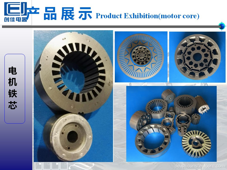 Chuangjia Kühllüftermotor Siliziumstahlblech. Lüftermotor Statorkern