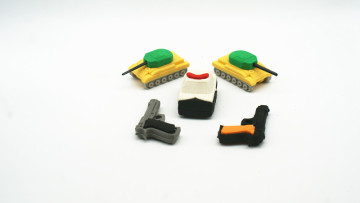 War Weapons Modeling Eraser