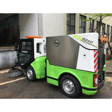 Electric Road Sweeper Vehicle