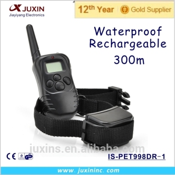 300M Rechargeable Waterproof Remote Dog Training Collar