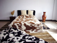 Jacquard Camel Natural Wool Mattress