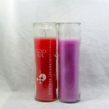 Religious candles wholesale 7 day cemetery candles