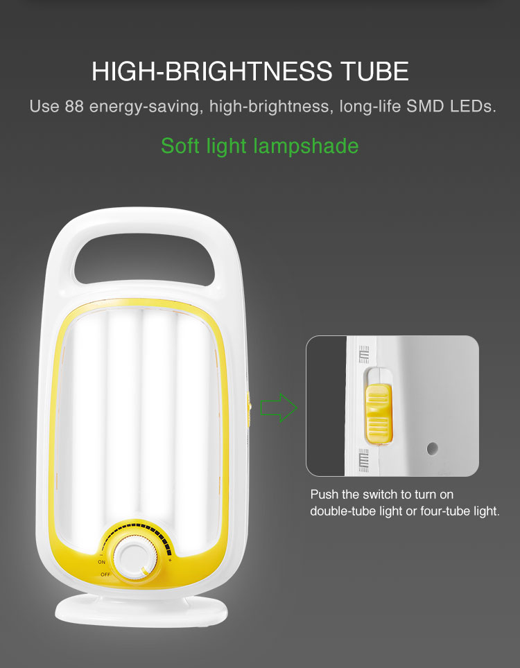 Handheld Flashlight Emergency Light