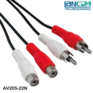 Lancom OEM,ODM Welcome customized LOGO printed analog audio cable