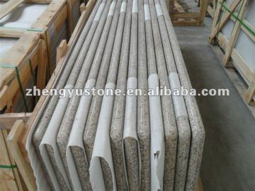 Bullnose edge stone kitchen countertops