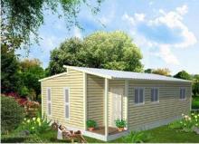 Prefabricated Light Steel Frame Australian Granny Flats , O