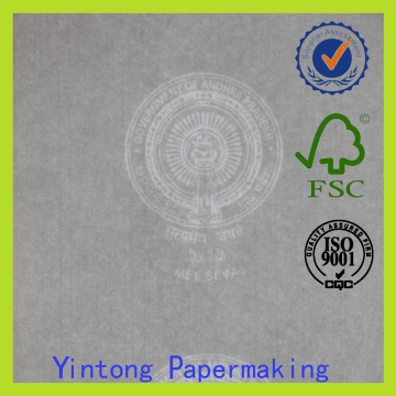 A4 Size Company LOGO Watermark Security Paper