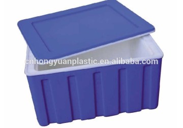 Plastic ice box insulation ice box rotomolding ice box