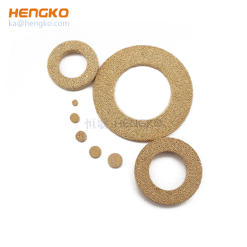 20 90 120 Microns Sintered Porous 316L Multi-purpose Filter Disc Liquid Filter Metal Bronze Stainless Steel 0.2 5 10 3 microns