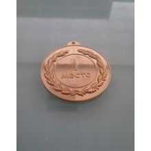 Ouro feito sob encomenda medalha chapeada, emblema do metal (GZHY-BADGE-001)